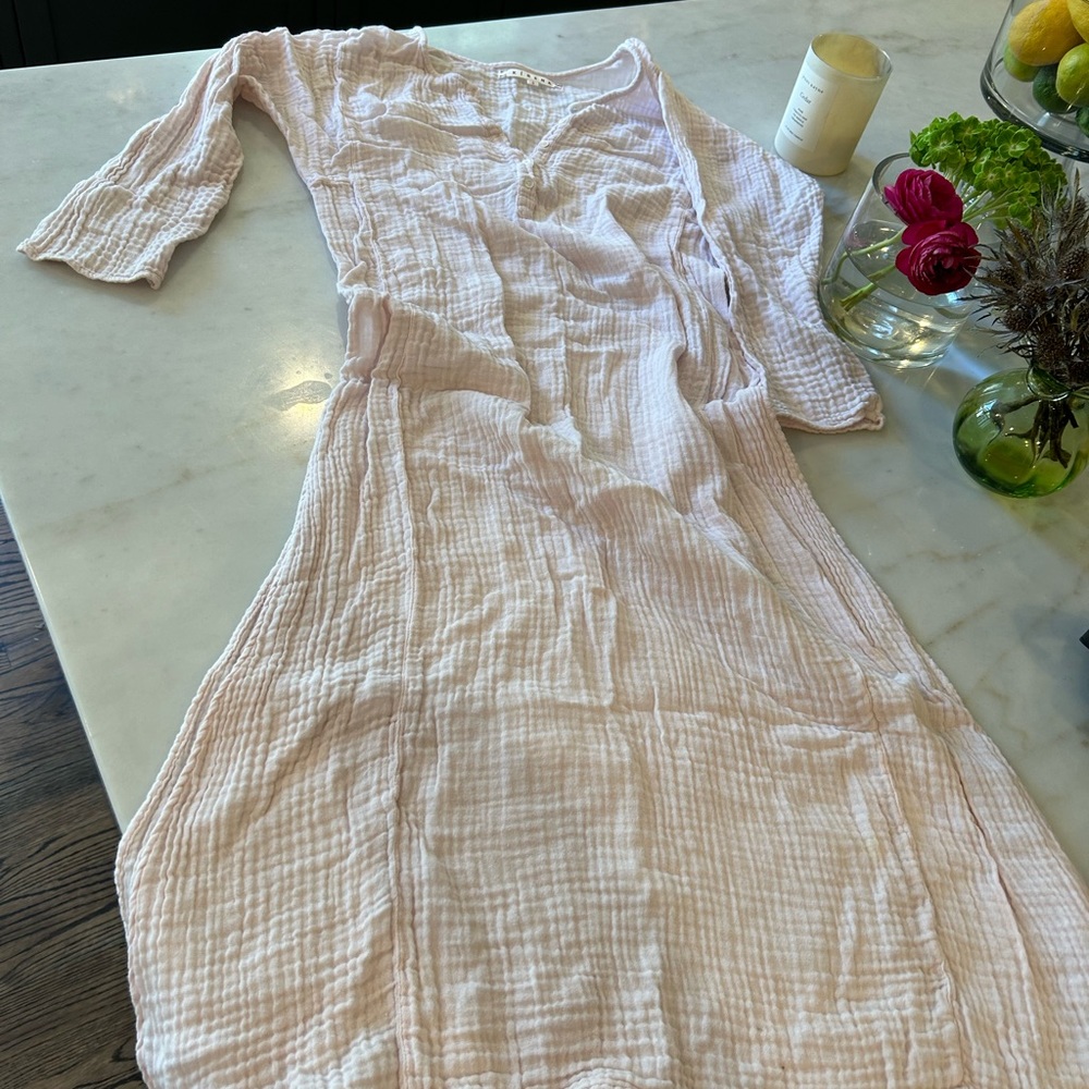 Xirena coverup/dress S - sheer baby pink